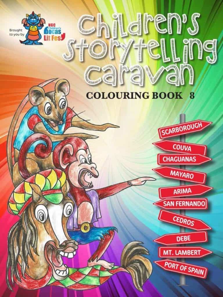 Children's Storytelling Caravan Colouring Book 8