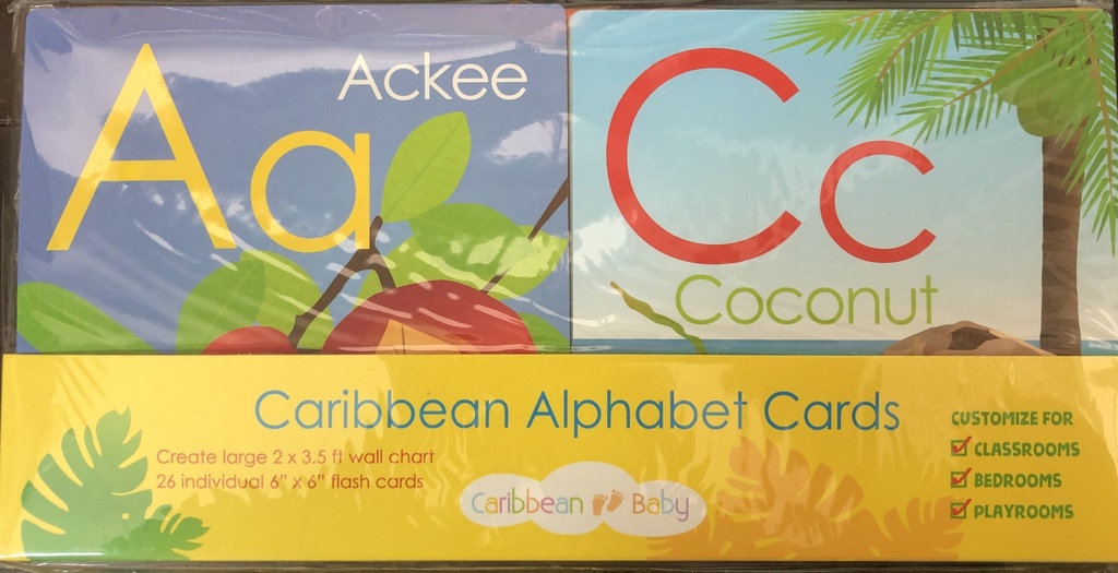 Alphabet Cards - Caribbean Baby