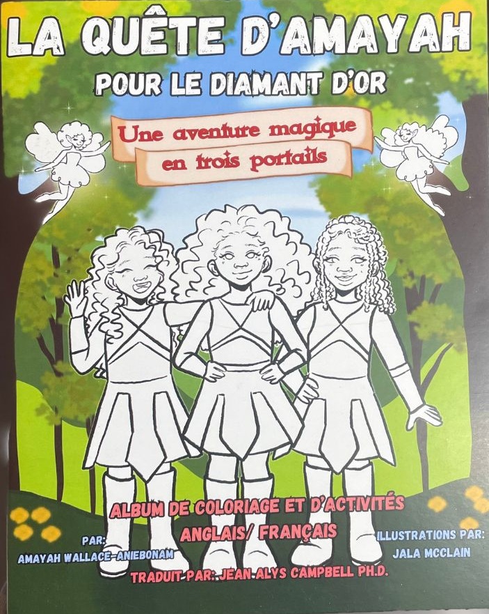 La quête d'Amayah pour le diamant d'or (Livre de coloriage et d'activités)- Amayah Wallace