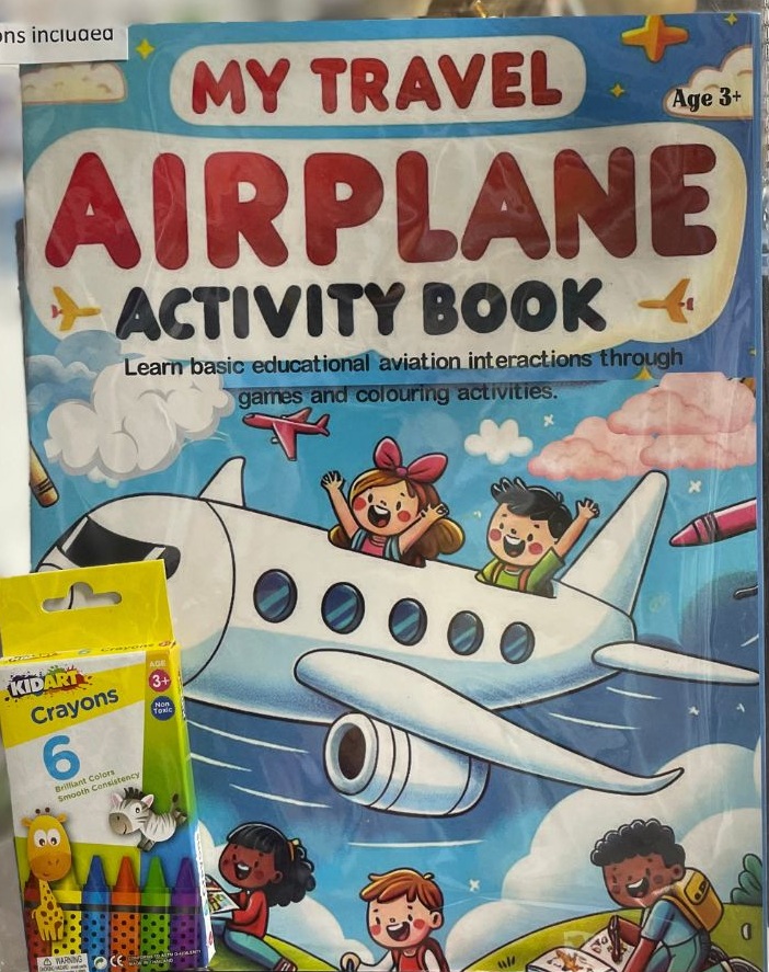 My Travel Airplane Activity Book - Jamie Enightoola