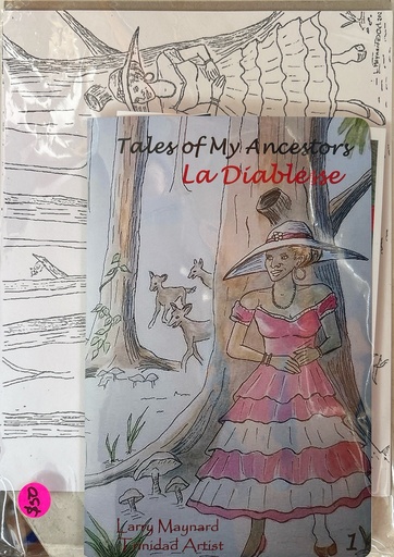 [210000015258] Tales of My Ancestors La Diablesse - Larry Maynard Trinidad Artist
